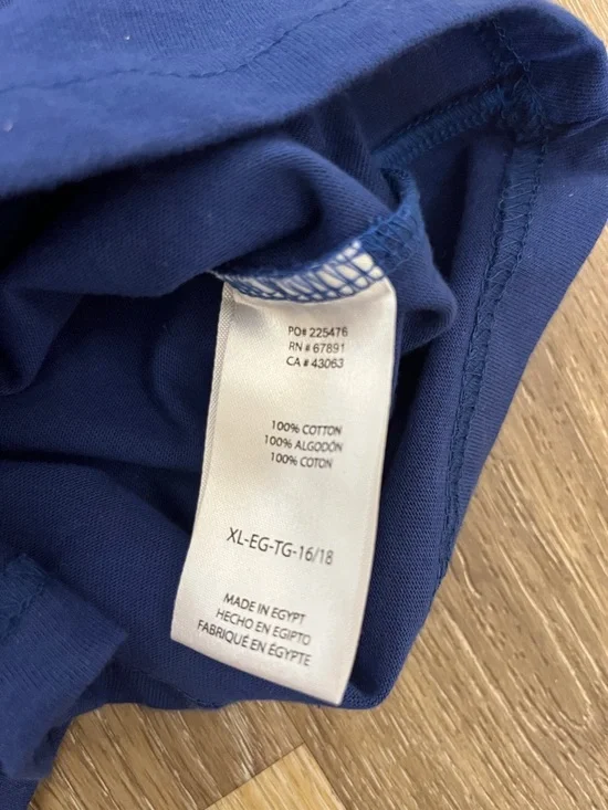 NWT NBA New York Knicks Boys Graphic T-Shirt Blue Size XL (16/18) - Picture 6 of 6